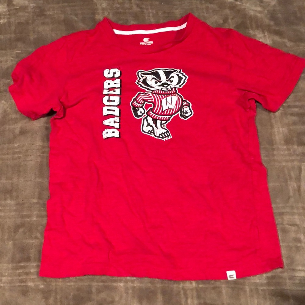 Kids XL Wisconsin Badgers Shirt